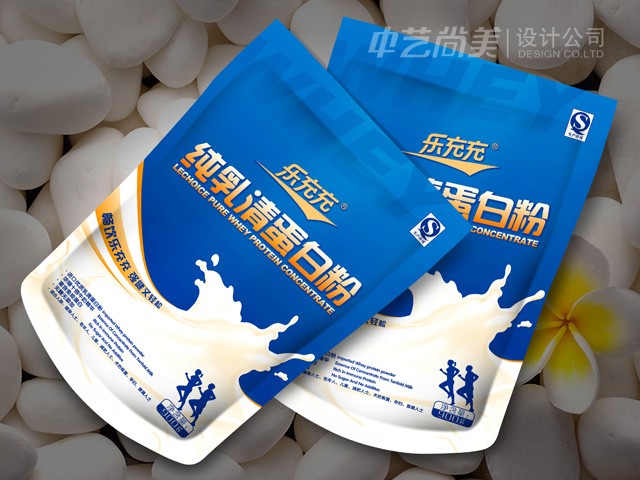 樂(lè )充充 蛋白粉包裝設計