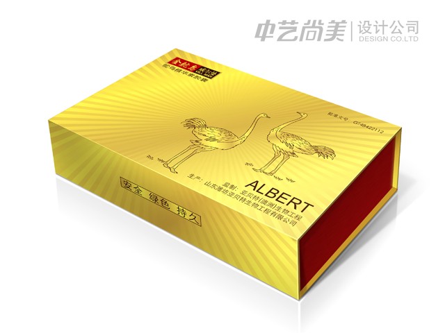 金鴕鳥(niǎo)精華素 膠囊禮盒包裝