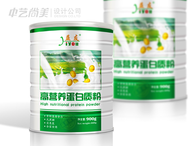 高營(yíng)養蛋白質(zhì)粉 包裝設計