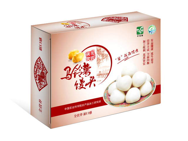 中國農業(yè)科學(xué)院 馬鈴薯饅頭包裝設計