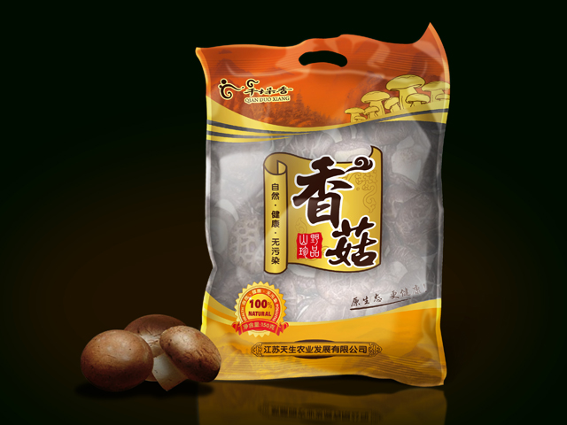 天生農業(yè) 香菇包裝設計