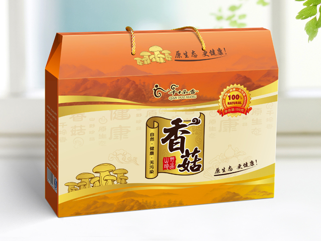 天生農業(yè) 香菇包裝設計