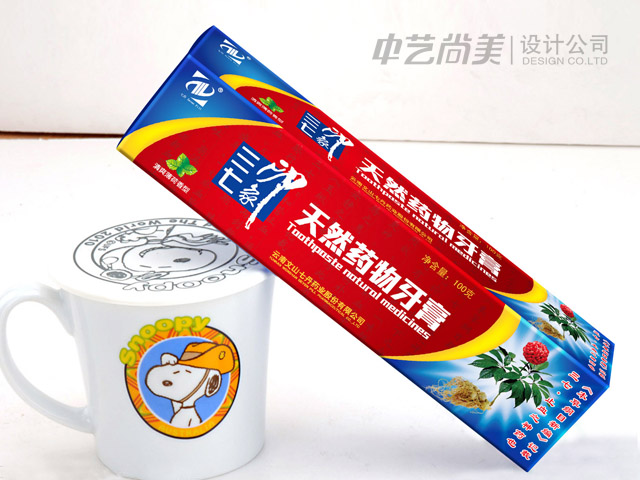 七丹藥業(yè) 牙膏包裝設計
