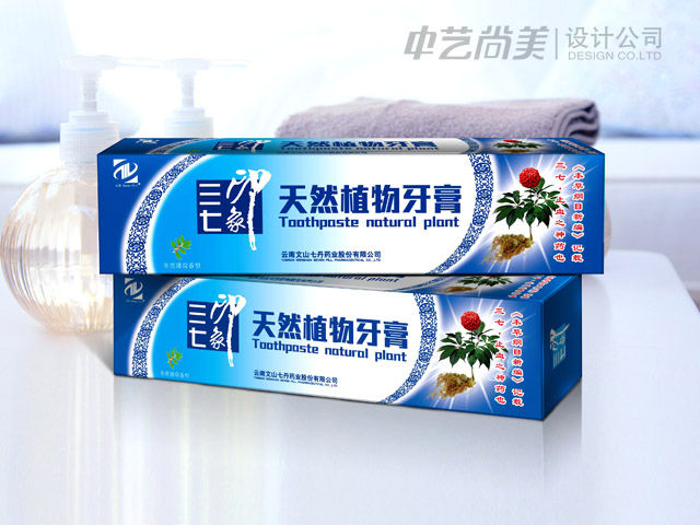 七丹藥業(yè) 牙膏包裝設計
